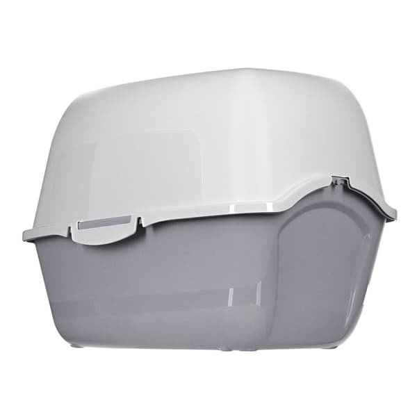 Kattlåda Diamentiq 4004508810DIA Vit Grå Plast 40 x 38,7 x 55,5 cm