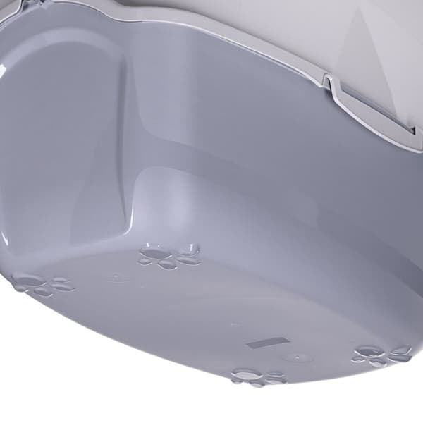 Kattlåda Diamentiq 4004508810DIA Vit Grå Plast 40 x 38,7 x 55,5 cm