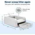 Miniatyrbilde 3 av 3: Kattedo PetSafe Hvit Plast