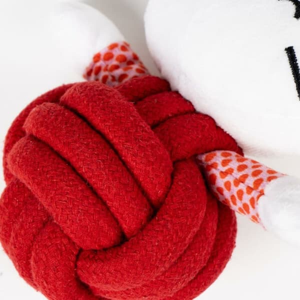 Koiranlelu Hello Kitty Punainen Polyesteri Puuvilla