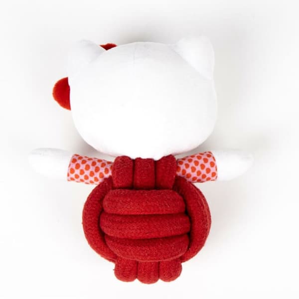 Koiranlelu Hello Kitty Punainen Polyesteri Puuvilla