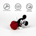 Pikkukuva 4 / 4: Koiranlelu Mickey Mouse Punainen Polyesteri Puuvilla