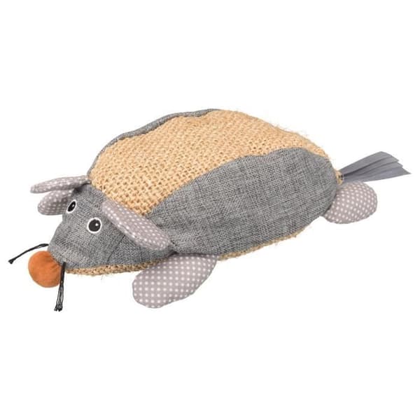 TRIXIE Mus - Sisal och tyg - 30 cm - Naturgrå - För katter
