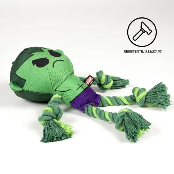 Hundleksak The Avengers Grön 100 % polyester