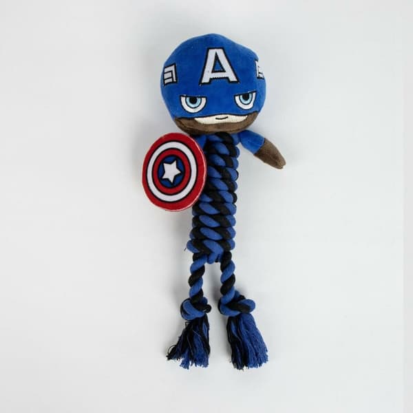Tuggleksak för hundar Marvel Blå 9,5 x 30 x 9,5 cm