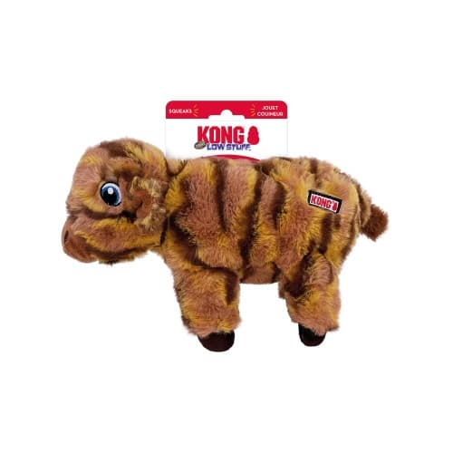 Hundleksak Low Stuff Stripes Cow Md KONG 28x7x17 cm