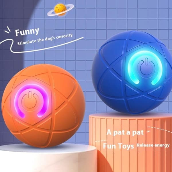Interaktiv Automatisk Boll för Hundar och Katter