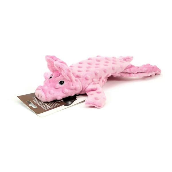 Hundleksak Gloria Dogmonsters Rosa Gris 34 x 9 cm