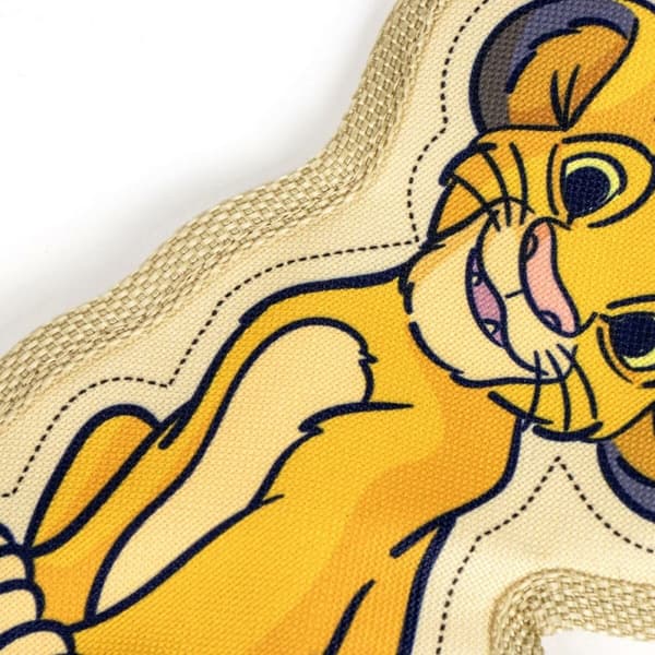 Legetøj til hunde Mickey Mouse Gul Onesize