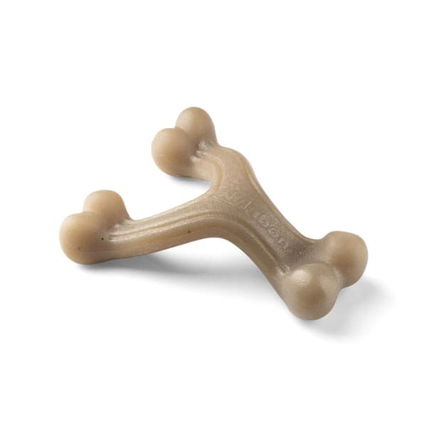 Hund Bidering Nylabone Brun Jordnøddesmør S