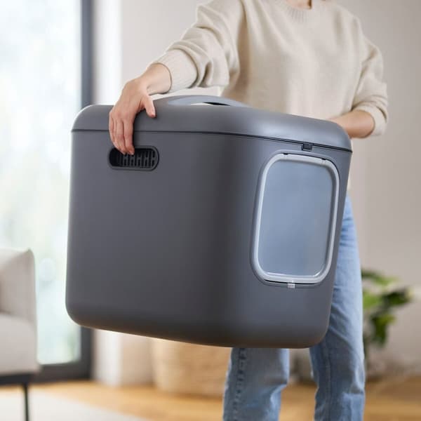 Kattebakke Rotho Biala XL anthracite Antracit Plastik