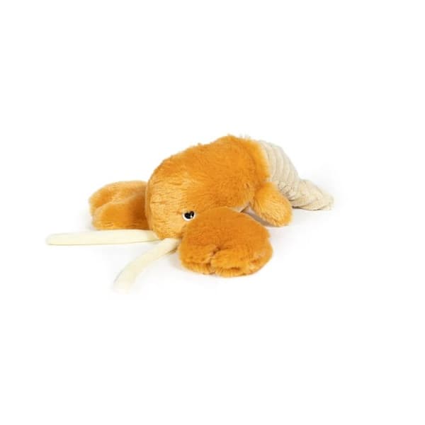 Hundeleksak – Orange Fluffig Hummer i Polypropylen