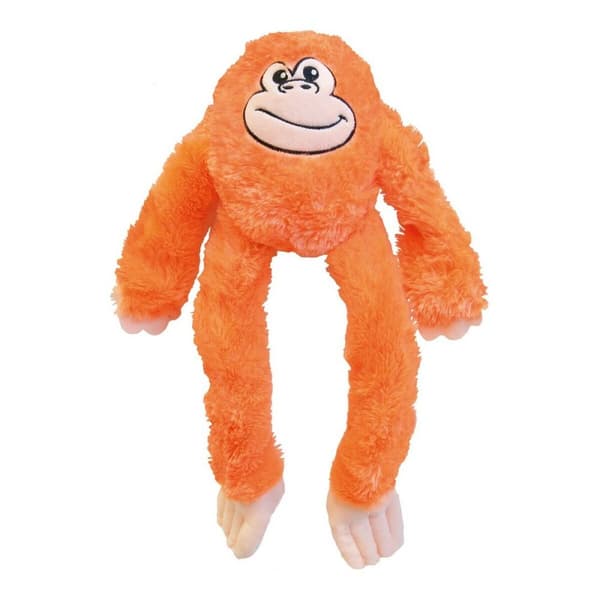 Mjuk leksak för hundar Gloria Kikazaru 11 x 44 x 45 cm Apa Orange