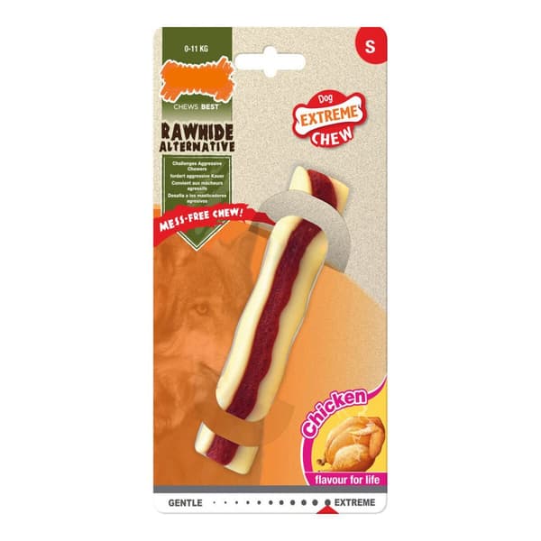 Koiran purulelu Nylabone Extreme Chew Roll Rawhide Koko S Kana Nylon