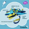 Miniatyrbild 3 av 9: Training toy Coachi TUGGI SPIDER Blå