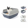 Miniatyrbillede 2 af 3: Kattebakke Georplast Sonic Plastik 44,5 x 34 x 18,5 cm (7 enheder)