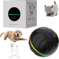 Miniatyrbild 1 av 7: Lollanda Hundleksak Vibrerande Boll, Rullande Boll, tuggboll för Hundar och katter Tuggbboll för Hundar – LED, 360° Smart