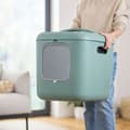 Miniatyrbillede 3 af 7: Kattebakke Rotho Grøn Plastik