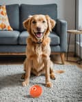 Miniatyrbild 7 av 8: Lollanda Hundleksak - Rullande Aktiveringsboll, Tuggboll för Hundar, Interaktiv Smart Boll som rör sig 360° - Leksaksboll till Hund