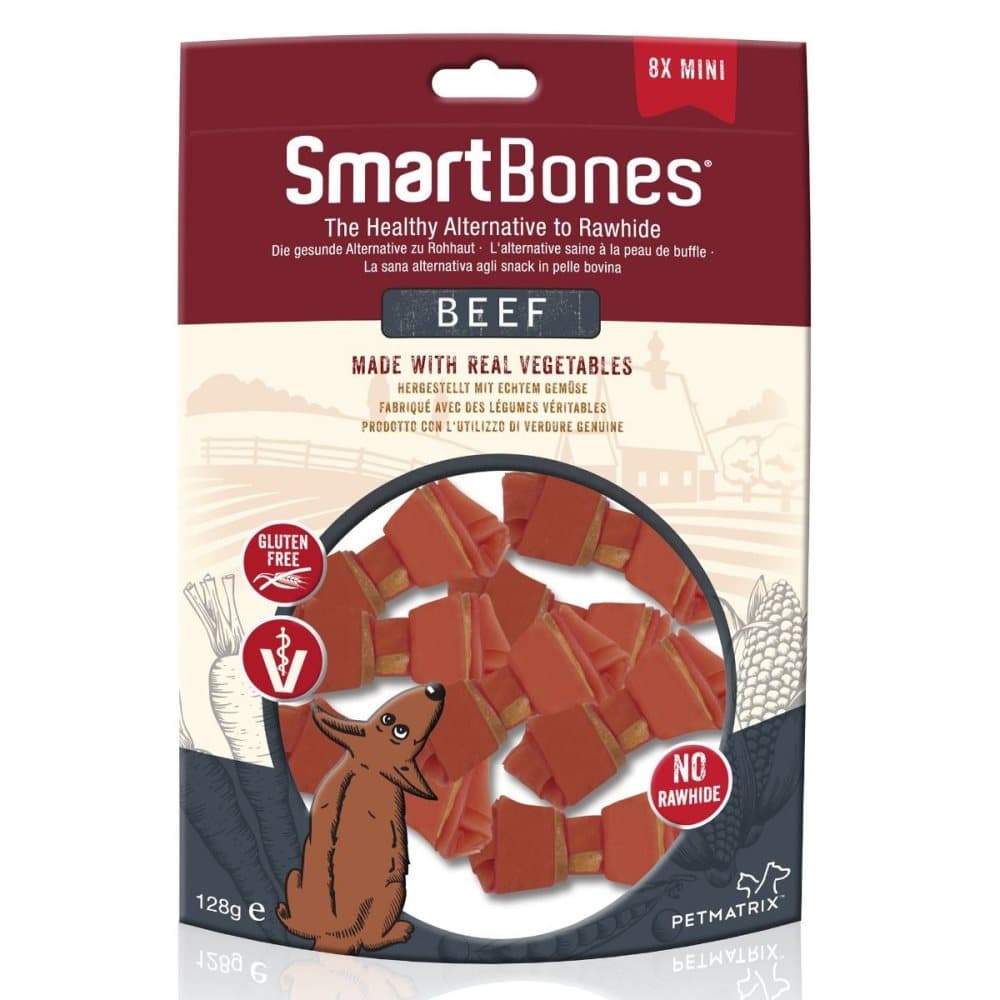 SmartBones Mini Beef Dog Chews