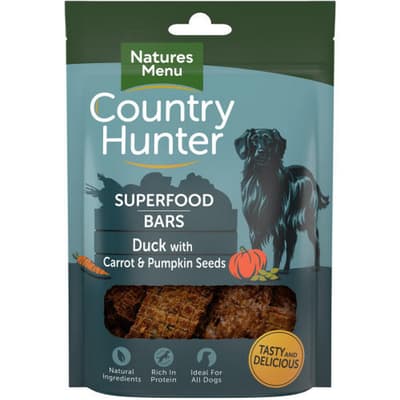 Natures Menu Country Hunter Superfood Duck Bars (Pack Of 7)