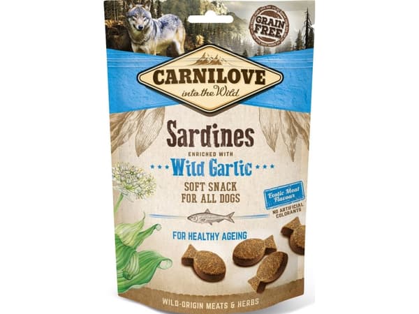 Carnilove Semi Moist Snack Sardines 200g - (10 pk/ps)