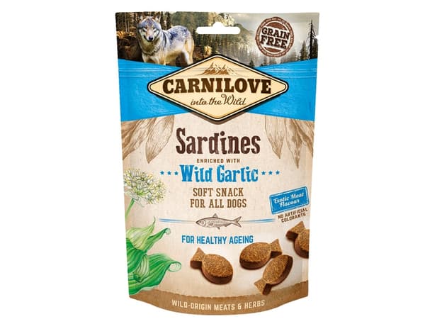 Carnilove Semi Moist Snack Sardines 200g - (10 pk/ps)