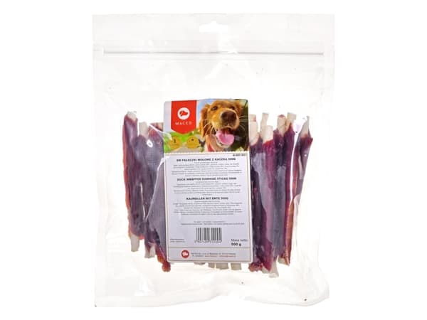 MACED Koiran makupala - naudanlihatikkuja ankan kanssa 500g
