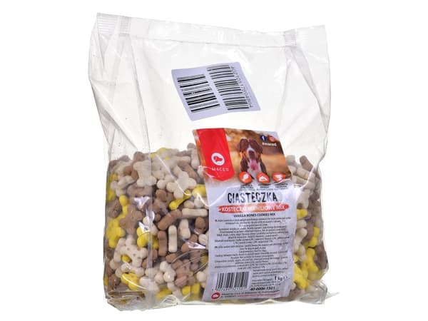 Maced MACED Biscuits for dogs - vanilla cubes, mix 1kg