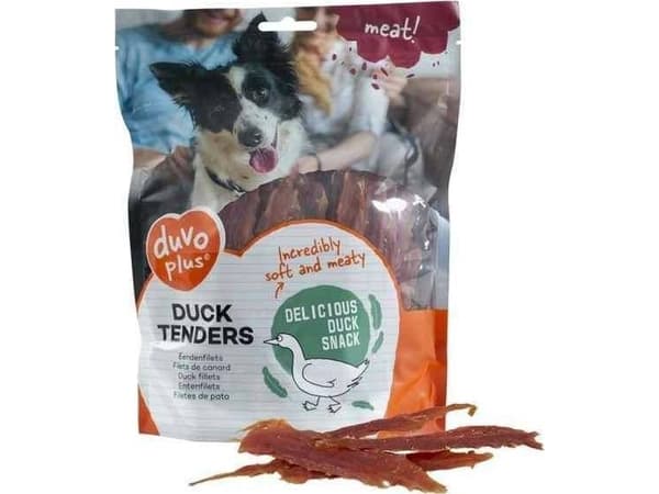 Duvo+ DUVO+ 400g DUCK TENDERS /8 Ankan rintafileetä