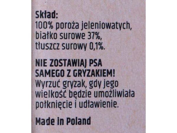 4DOGS R12S, Hund, Godteleke, Brun, Tygging, Polen, 120 mm