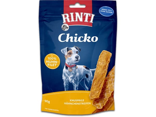 RINTI 91325, Snacks, Hund, Voksen, Kylling, 90 g, Sukkerfri
