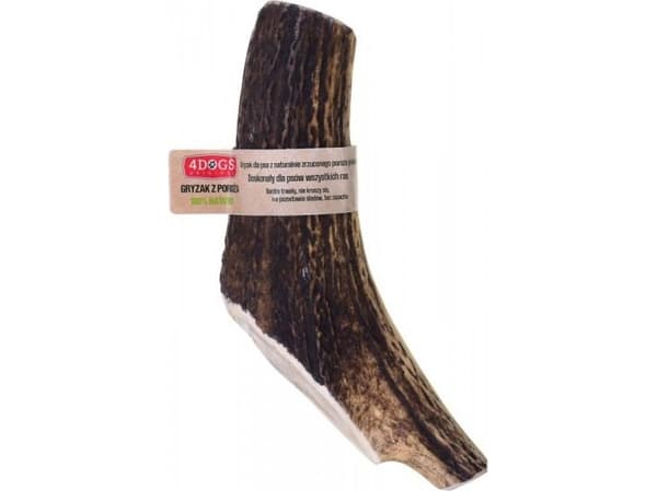4DOGS Deer Antler Teether XXL+ (enkel)