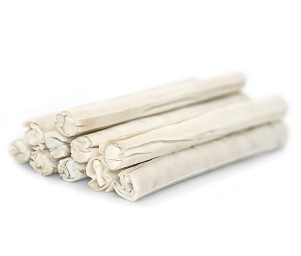 Pressed sticks White 20x2 cm. 10 pcs