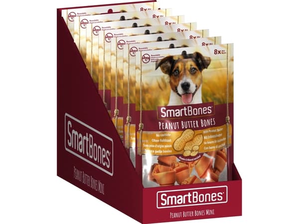 Smart Bones Smart Bones Peanut Butter mini 8 szt.