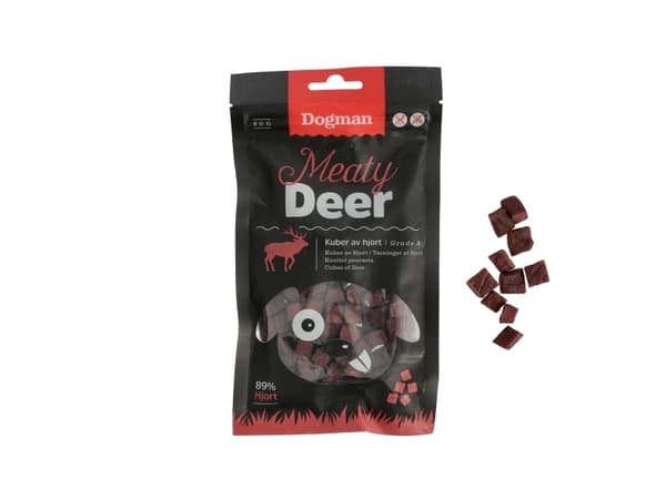DOGMAN Hjorteterninger 80g