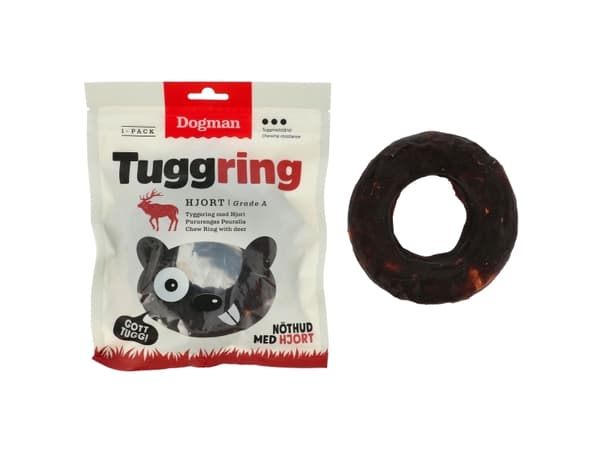 DOGMAN Tuggring pressad hjort 12,5cm
