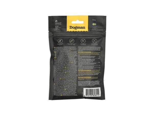 Dogman Frystorkat Snacks Av Kyckling 50g