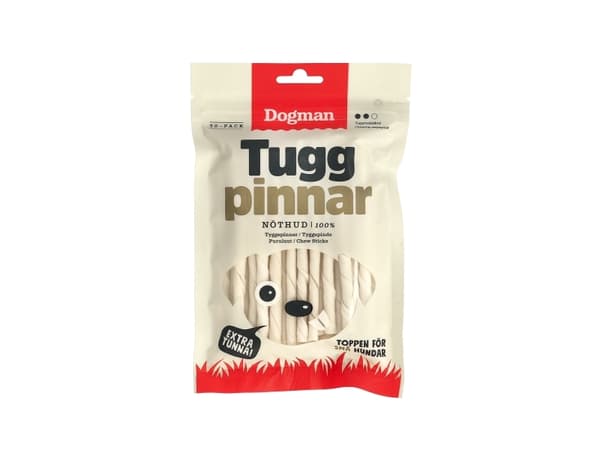 DOGMAN Purutikut XS 30-pakkaus valkoinen