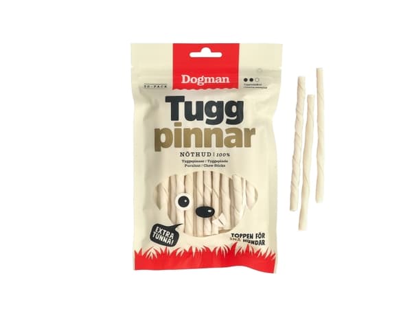 DOGMAN Purutikut XS 30-pakkaus valkoinen