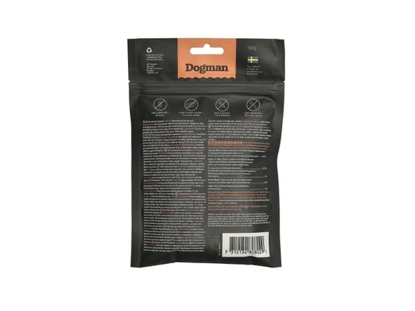 Frysetørret snacks af okse 50g