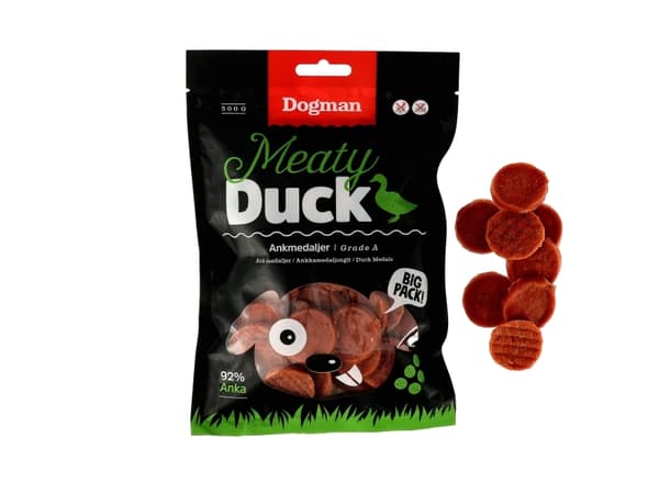 DOGMAN Duck Medaljer 300g