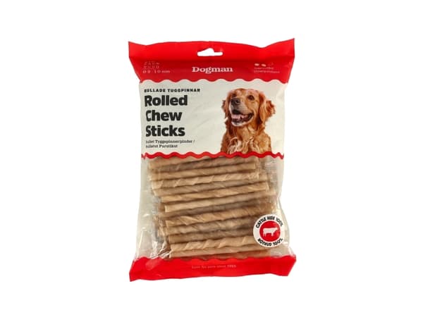 Dogman Tuggpinnar Rullade 100p Brun 12,5cm 12,5cm