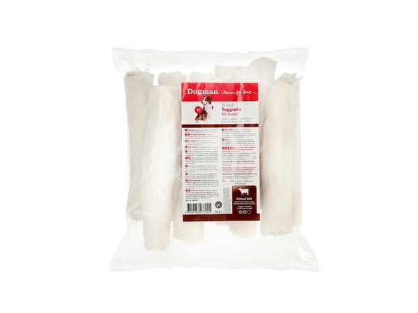 Dogman Tuggrulle Rullad 10p Vit 20cm 20cm
