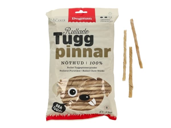 DOGMAN Tyggepinde 7-8 mm 100-pack 100-pack