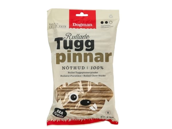 DOGMAN Tyggepinde 7-8 mm 100-pack 100-pack