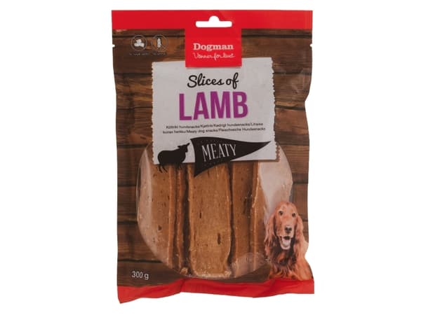 DOGMAN Lammeskiver 300g