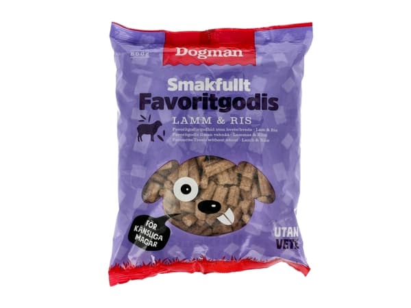 Dogman Favorite Treats Lamb & Rice