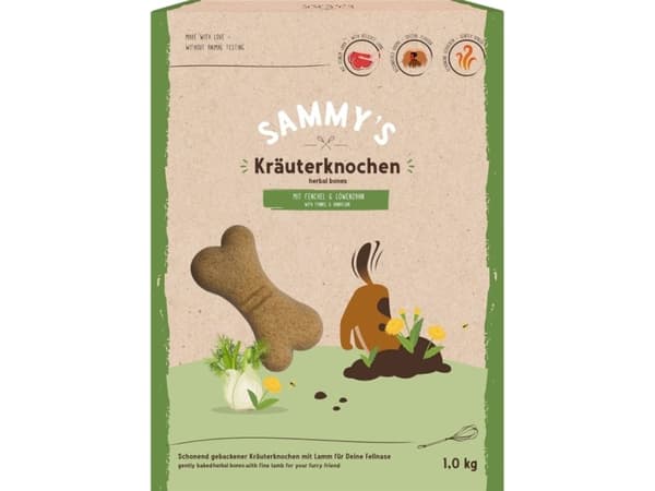 Sammy`s Sammy`S Ciastka Herbal Bones 1kg
