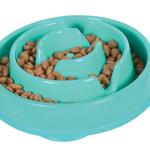 Outward Hound Fun Feeder Mini Oceanblå 20,5x5 cm